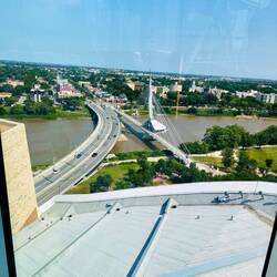 Aussicht vom Turm des Museums