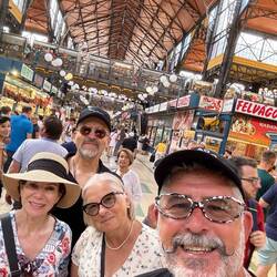 At the market