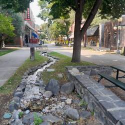 Fussgänger!-Zone in Helena