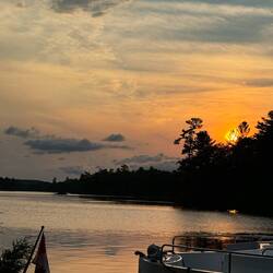 Nice sunset tonight !