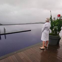 Up fir the sunrise but a very hidden sun