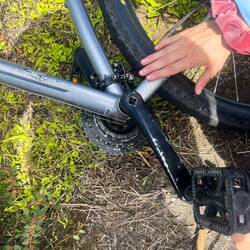 Da fehlt die Schraube im Pedal 🥹