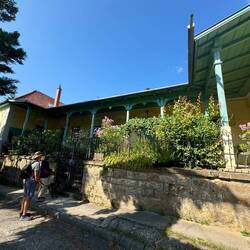The family home on the edge of the forest