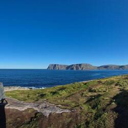 Der nördlichste Punkt und das Nordkap in einem Bild