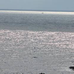 This boater has the Norwegian Sea all to himself