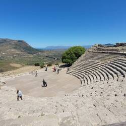 das Theater mit Blick aufs Meer