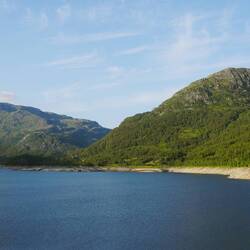 Ausblick von unserem Stellplatz