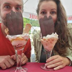 Eis essen am Restday. War das etwa der Übeltäter für unsere Magen-Darm Probleme?🤔