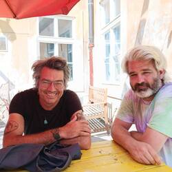 A hidden oasis but it doesn't stay quiet for long travelling with 2 drummers!