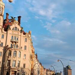 Every one of these buildings has intricate detail to be admired