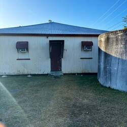 Accomodation? Grass patch for us!