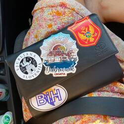 Some of the places the car has visited!