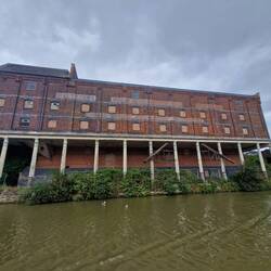 Old factory on the outskirts of Gloucester, next to...