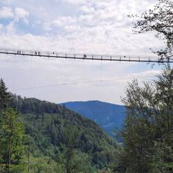 Von hier sieht es doch höher aus als von oben