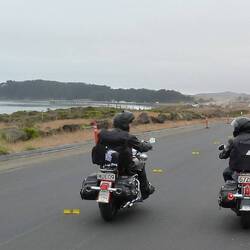 Driving on the right hand side of the road proved a challenge for some