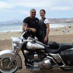 Afternoon pit stop and a great photo opportunity Shell Beach