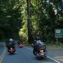 We would meet up with the California Chapter of BOOB's in Eureka