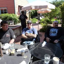 and catch them we did, eating as usual....LOL