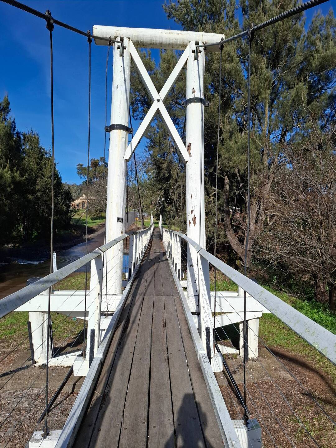 Old suspension bridge at Murrurundi