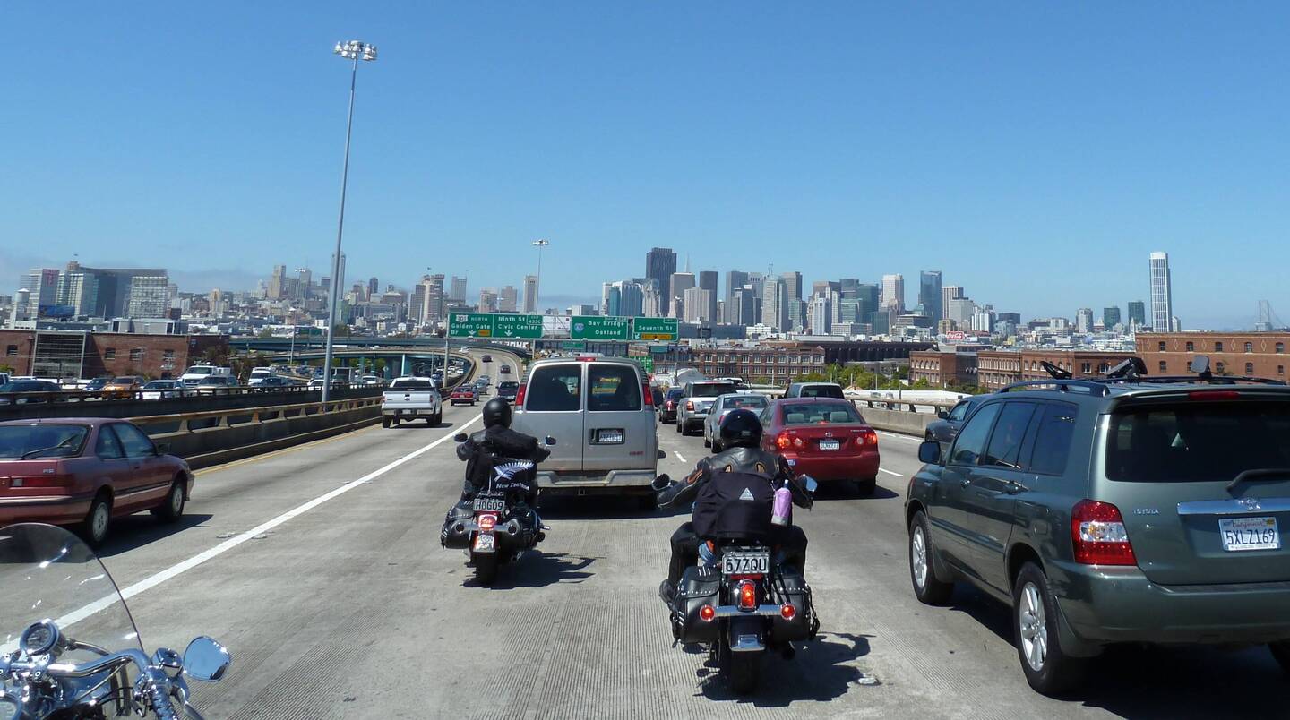 Riding into San Fran