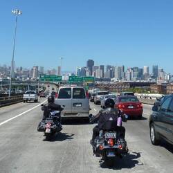 Riding into San Fran