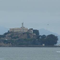 Alcatraz Island, a former maxi security prison holding the likes of Al Capone