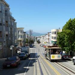 These streets appeared in many a movie during car chases