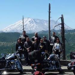 An active stratovolcano, located in Skamania County, Washington State