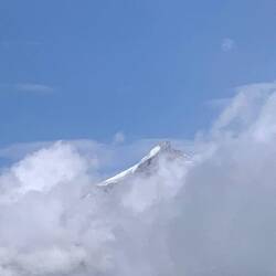 Soaring above the clouds