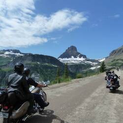 The flat top peak ahead is at 14000ft and we were wearing tshirts, it was sooo hot