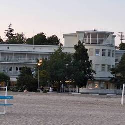 Hotel am Strand gebaut von Oscar Siiman