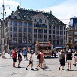 Attractive building in Dam Square - now a wax museum!