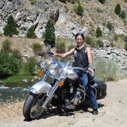 Hot Mama Biker Chick