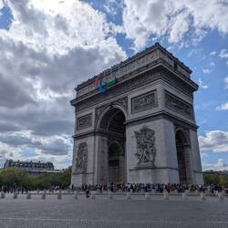 Fast! Ohne Auto fotografiert bekommen. Es war so knapp