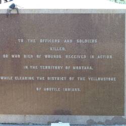 There were monuments to fallen US Cavalry soldiers and their horses but none for fallen Indians