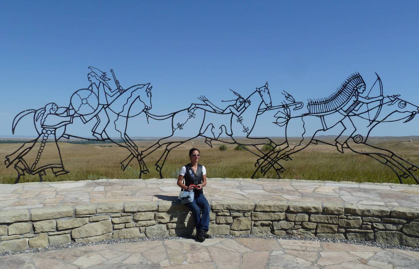 The monument to Indian tribes in this historical event had only been included the year prior