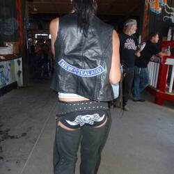 Whoop Whoop Gotta luv those hot pants and chaps