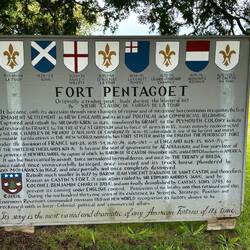Site of Ft Pentagoet