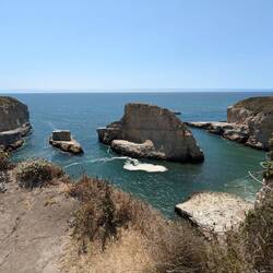 Beautiful stop along the coast road from Santa Cruz to San Francisco