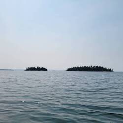 These small islands provide some additional protection