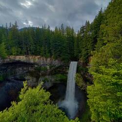 'Sea to Sky' waterfall