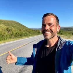 Trampen nach Olderfjord