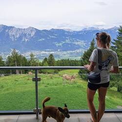 Übernachtungsaussicht für die nächsten zwei Tage