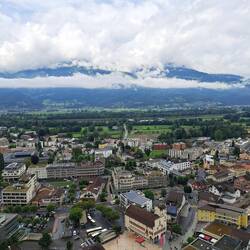 Vaduz von oben