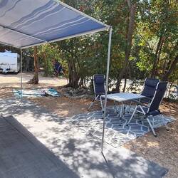 Ankunft auf dem Campingplatz