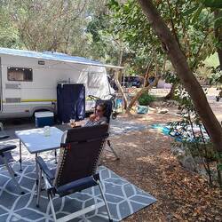 Eine tollen Platz durften wir uns aussuchen.