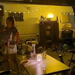 Bei Nacht auch gemütlich.