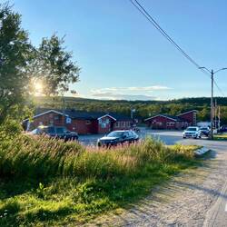 Hier übernachte ich heute.