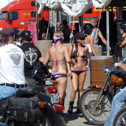 These girls would wash your bike for US$20.00