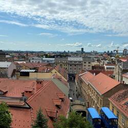 View of Zagreb